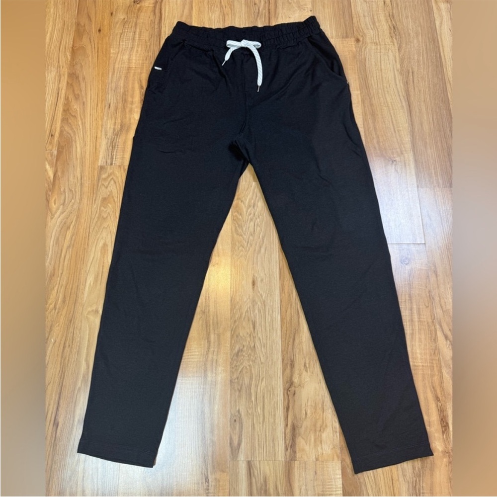 Vuori Ponto Performance Pants Large Black Heather Style V418 L - Picture 2 of 9